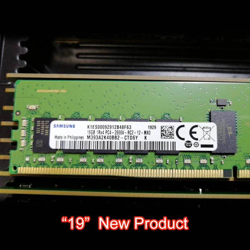 Серверная память Samsung ddr4 16 ГБ 32 PC4 2666 МГц ECC REG в ddr4|Оперативная память| |
