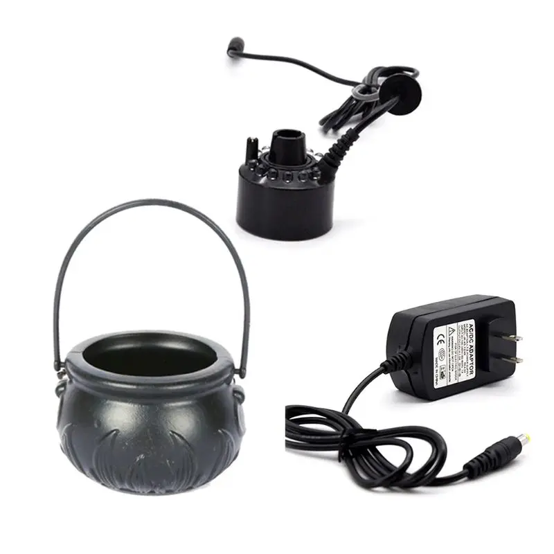 Американская/Европейская/Британская вилка Хэллоуин ведьма банка для создания