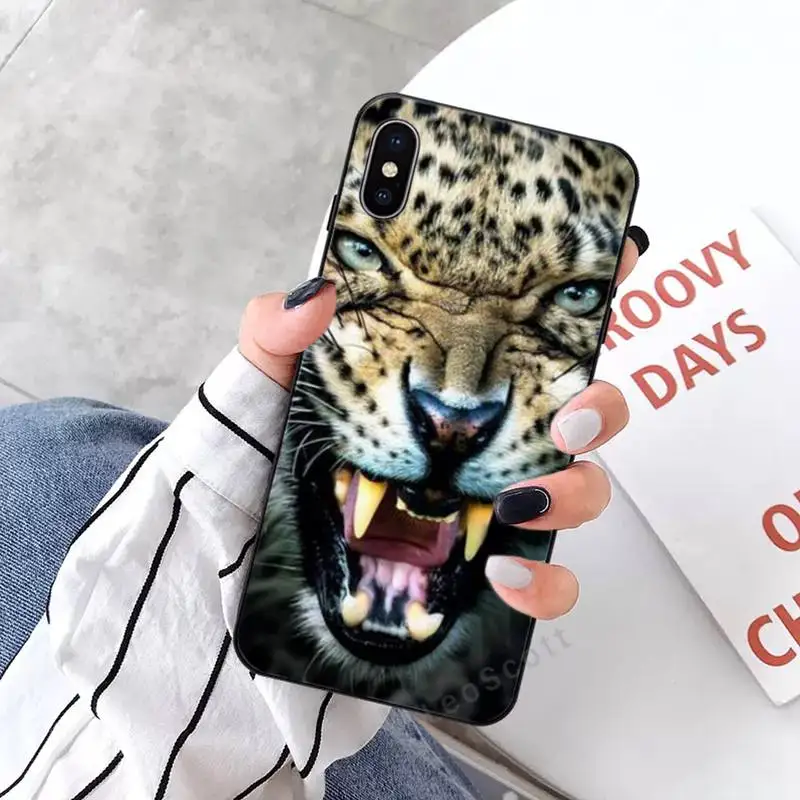 

Cheetah Lovebay Leopard Print Phone Case for iPhone 11 12 mini pro XS MAX 8 7 6 6S Plus X 5S SE 2020 XR