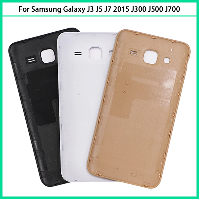 Новый J500 корпус чехол для Samsung Galaxy J3 J5 J7 2015 J300 J500F J500H J700 пластиковая батарея задняя