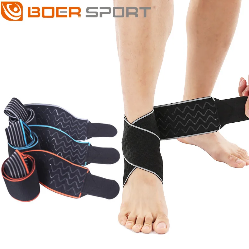 

1PC Ankle Support Elastic Breathable Brace tobillera Fitness Sport Adjustable Compression Ankle Protector Football Running Belt