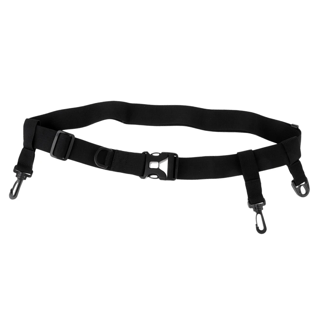 Прочные черные нейлоновые регулируемые рыбацкие болотные/болотные ремни для