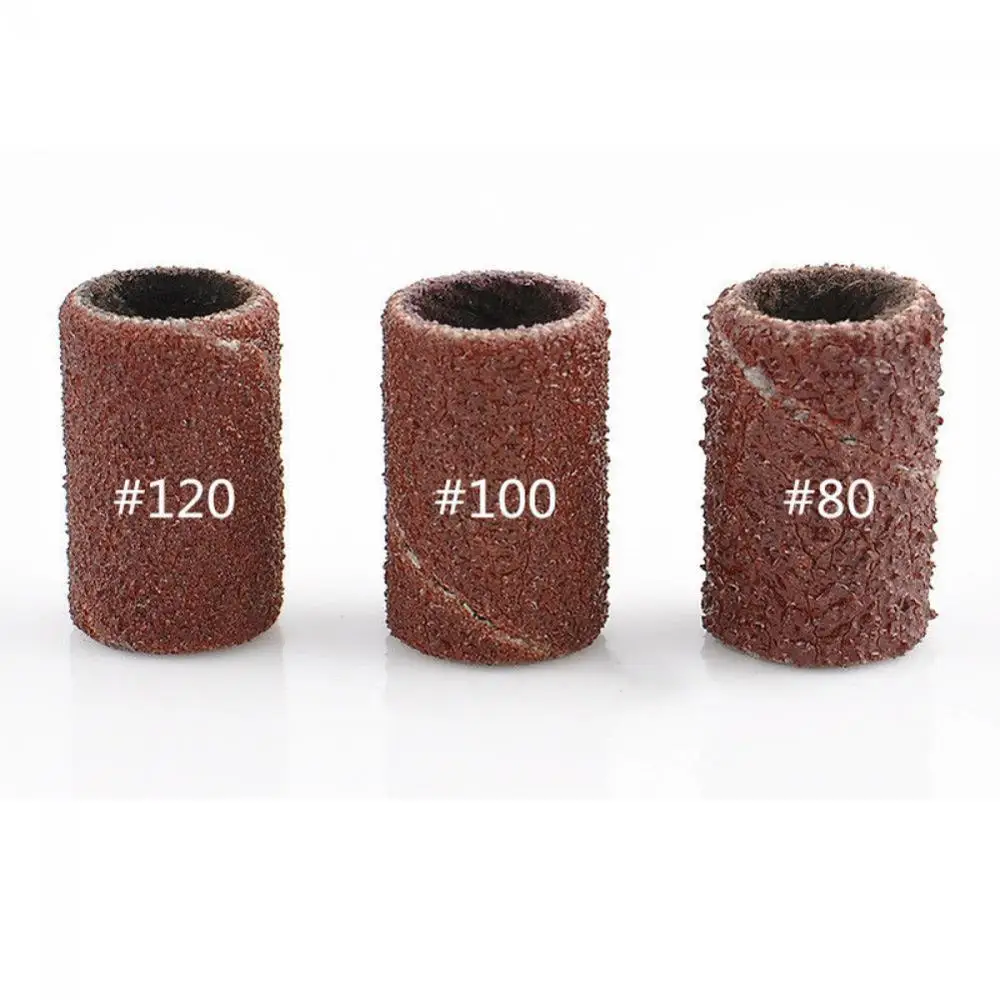 100 шт. 80 &quot120&quot 180 &quotшлифовальные ленты для ногтей пилка УФ геля шлифовальная