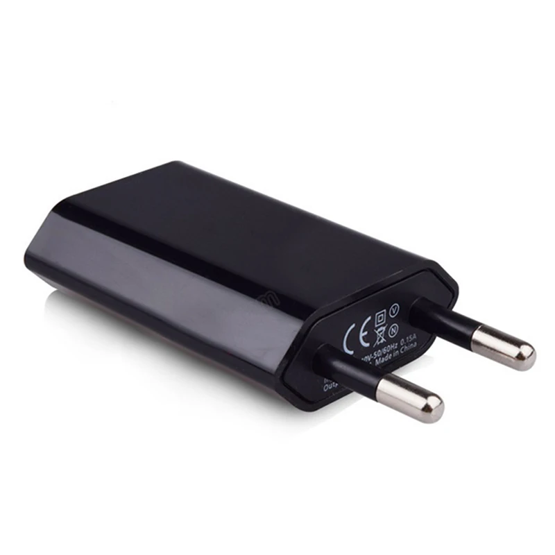 1 шт. универсальное Европейское USB зарядное устройство для путешествий с