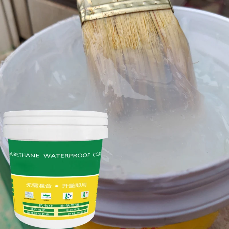 

Innovative Sealer Mighty Paste Polyurethane Waterproof Coating for Home House Bathroom Roof L5