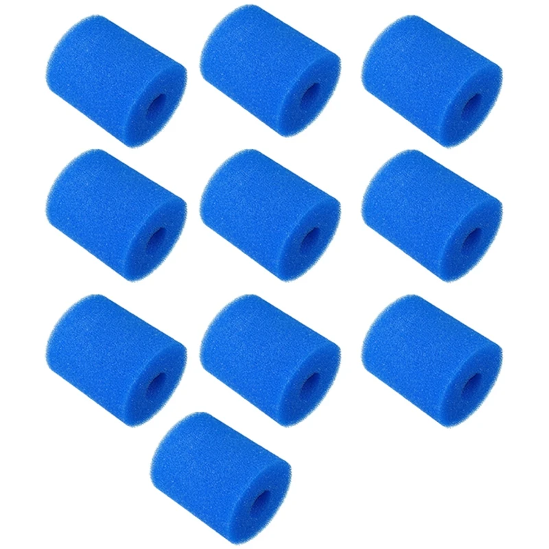 

10PCS Filter Sponge Replacements for Intex Type H Washable Reusable Swimming Pool Filter Foam Sponge Cartridge