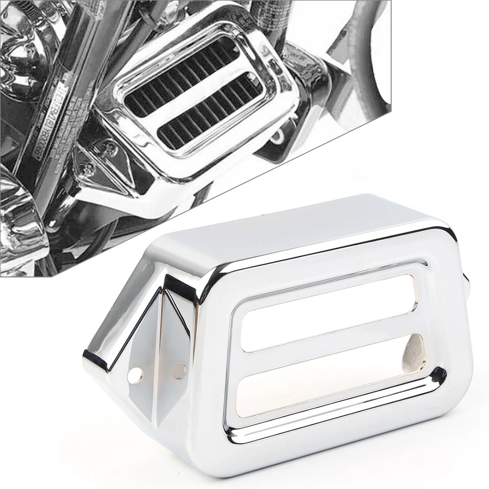 

Chrome Aluminum Motorbike Voltage Regulator Cover W/ Bolts For Harely Road Glide Road King Classic 1998-2008