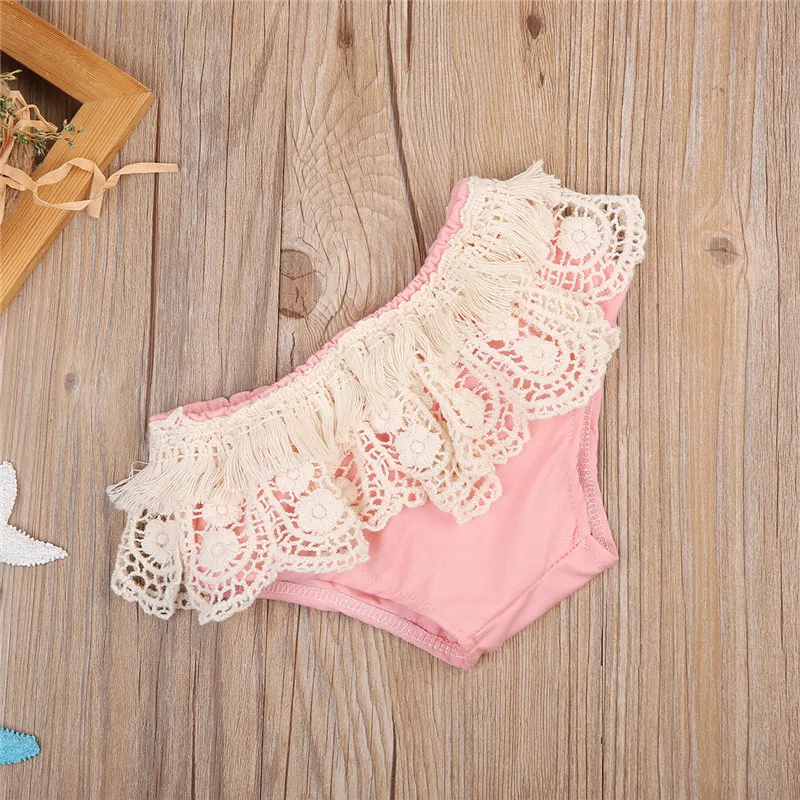 Cute Newborn Baby Girls Underwear Cotton Ruffle Frilly Shorts Fashion Lace Crochet Bloomers Nappy Cover Diaper babe Infant 0-24M | Детская