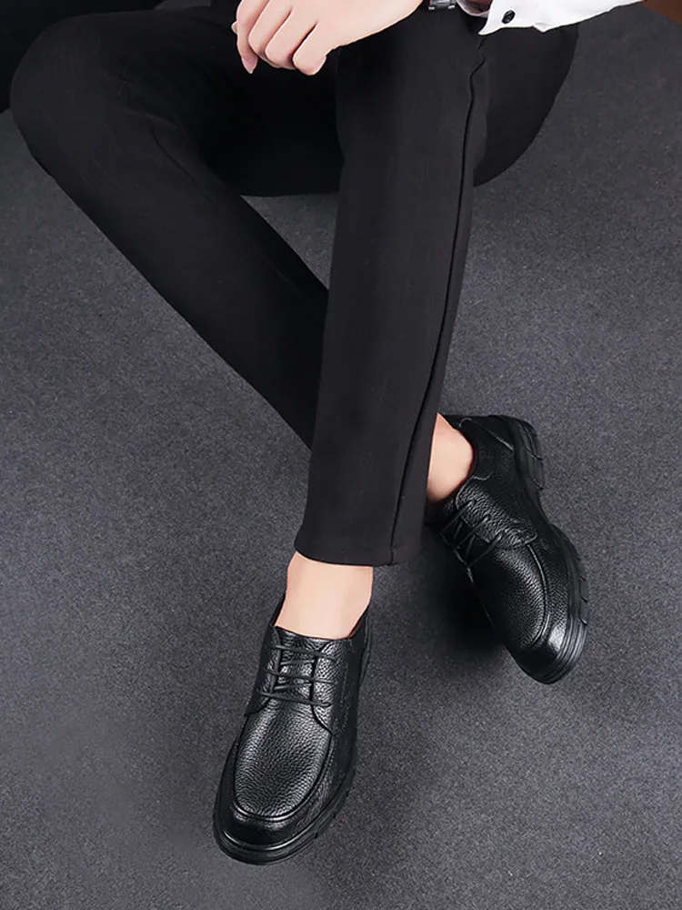 Мужские модельные туфли-оксфорды из натуральной кожи классические деловые