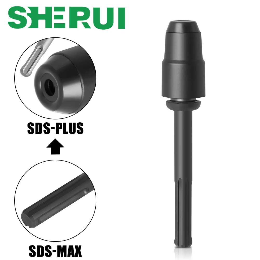 1pc 1/2X20UNF SDS MAX TO SDS PLUS Chuck Adaptor Drill Bits Converter Hammer Drill Tool Connecting Power Tool Accessories