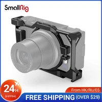 smallrig zv1 cage for sony zv1 camera cage with side handle integrated cold shoe for for microphone flash light diy option 2938