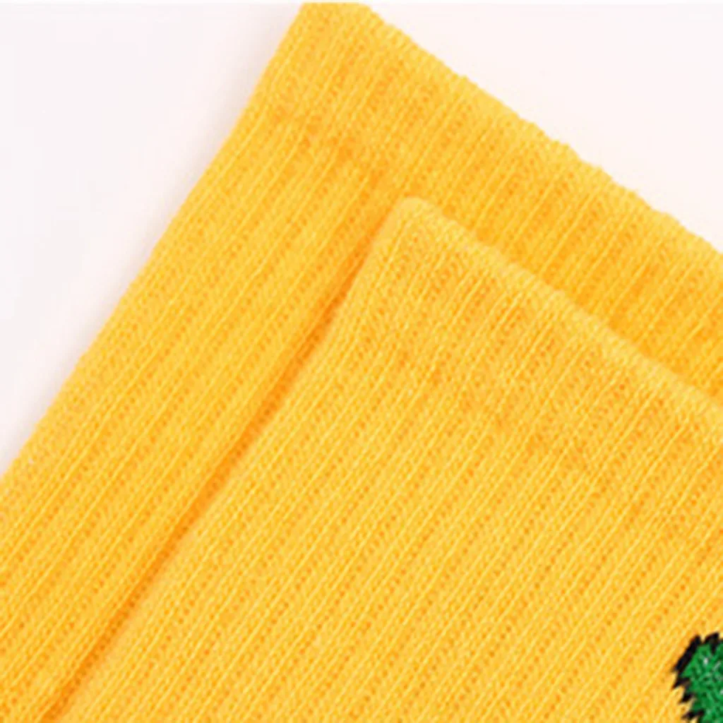 

Sagace Fashion Women's Cotton Multicolor Socks Warm And Lovely Fruit Printed Plain Color Casual Socks Medias 2021