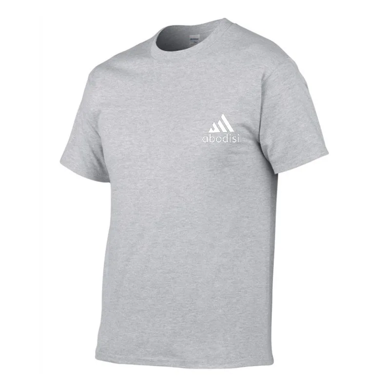 

2021New Brand Men's T-Shirt Fashion Sports T-Shirt Top Breathable Running T-Shirt 100% Cotton Short Sleeve Mens T-Shirt Tops