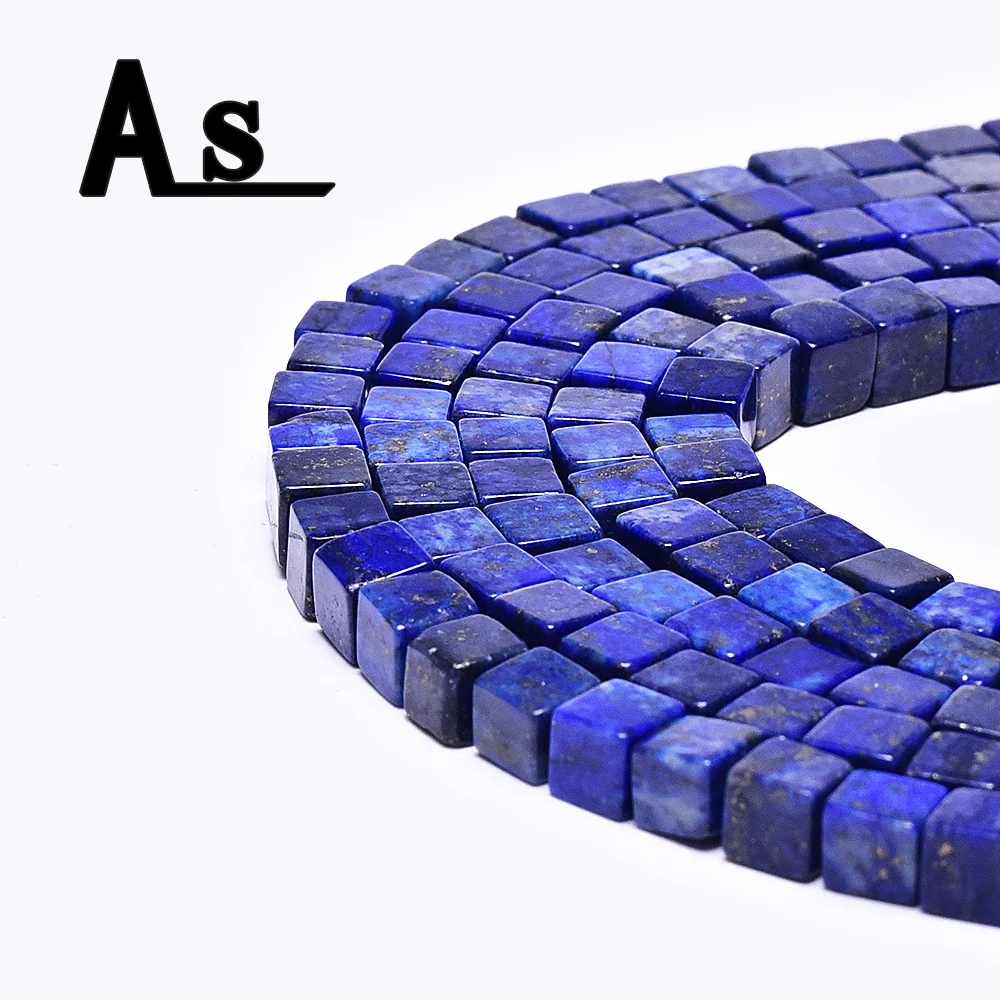 Asingeloo 6 мм 15 &quotквадратная форма лазурит Lapis бирюзовый розовый КВАРЦЕВЫЙ и из