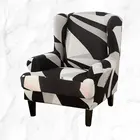 Чехол для кресла, эластичный, из спандекса, с принтом