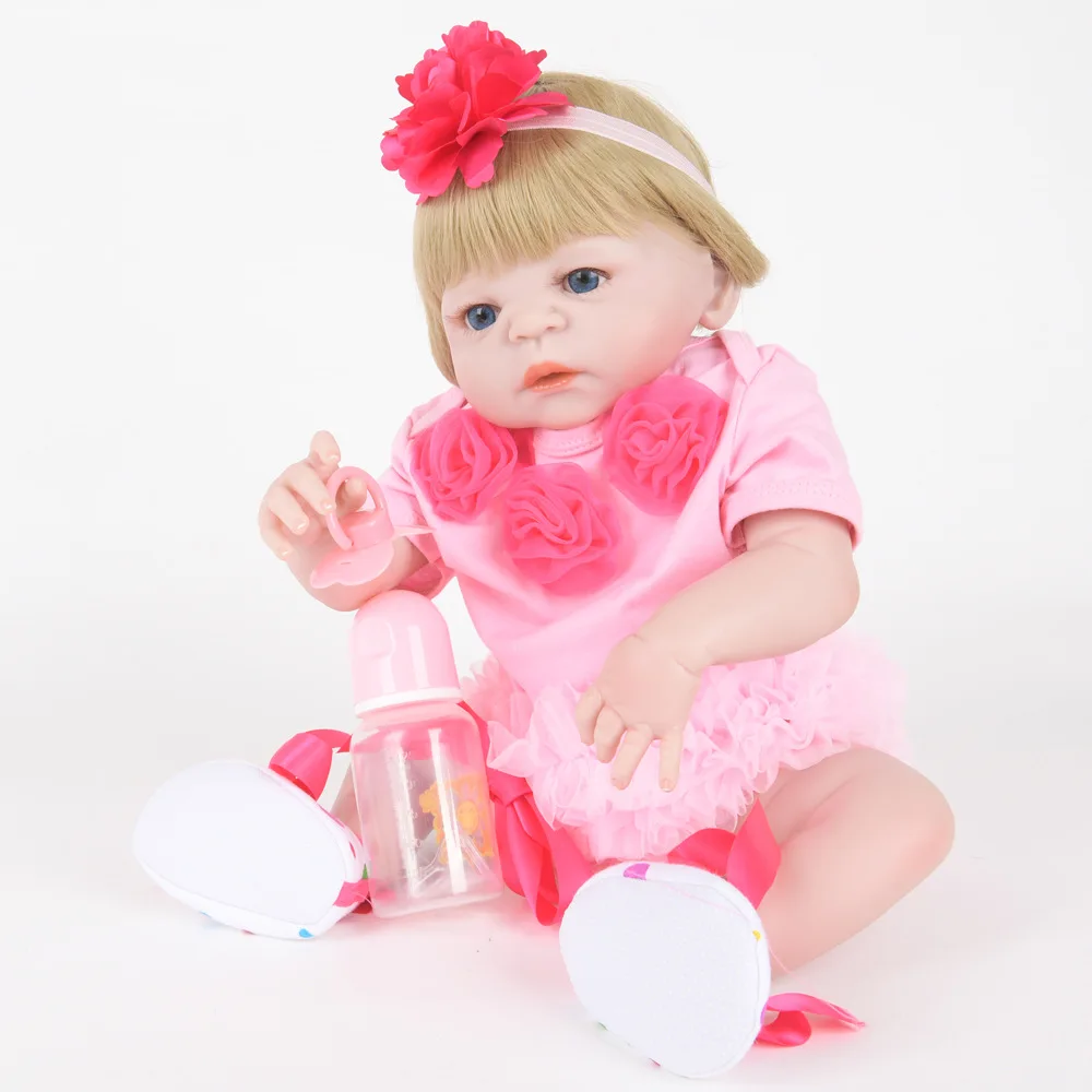 Фабричная модель дешевая полностью виниловая кукла реборн 22 дюйма 55 см