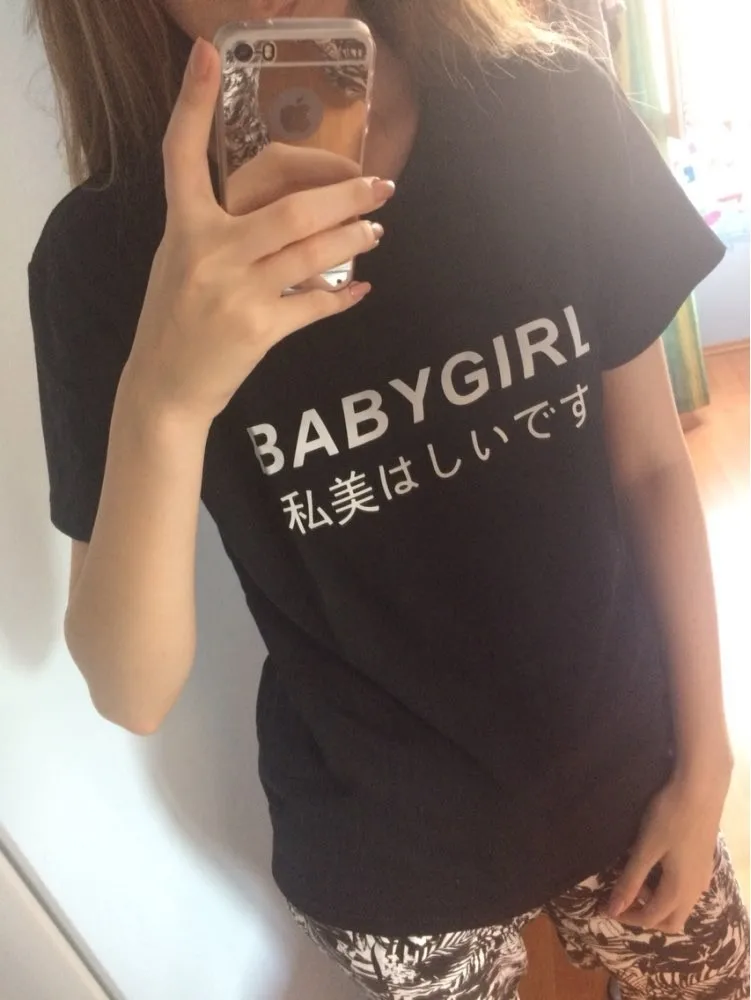 Для младенцев девочек harajuku футболка Tumblr вдохновил мягкий гранж папа бледно Harajuku