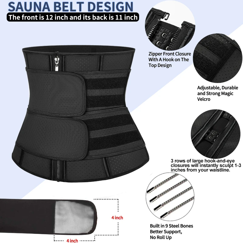 Женский тренировочный корсет для талии триммер пояс коррекции фигуры спортивный
