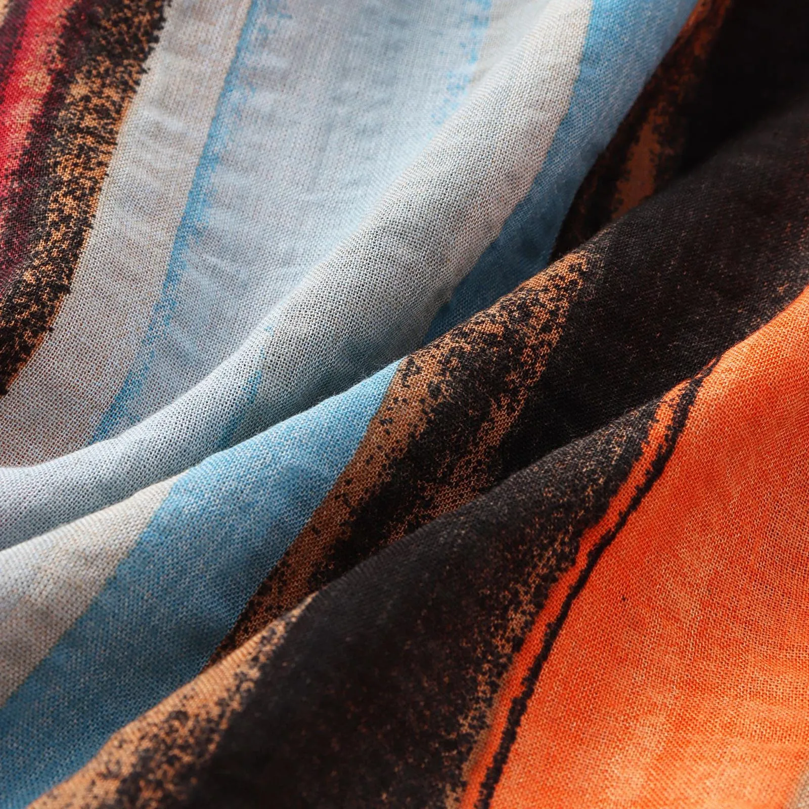 

2021 hot-selling men's shirt casual summer cotton and linen button stand collar breathable cool short-sleeved plus size shirt