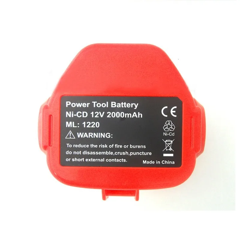 2 шт 12V Ni-CD PA12 2000 мАч заменитель Батарея для Makita Перезаряжаемые Мощность инструменты 1222 1220 6271D 192598-2 193981-6 638347-8
