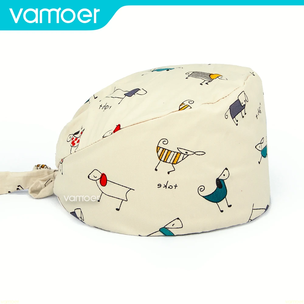 

surgeon cap surgery hat Women Bandage Nurse Cap gorros quirurgicos Nurse Hat Pharmacy Nursing Cap Pet Shop Doctor Surgicals Hats