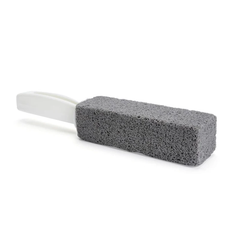 

1PC Cleaning Stone Portable Pumice Stone Brush Toilet Bowl Cleaner Plastic Long Handle Brush BBQ Grill Stain Remover Home Tools