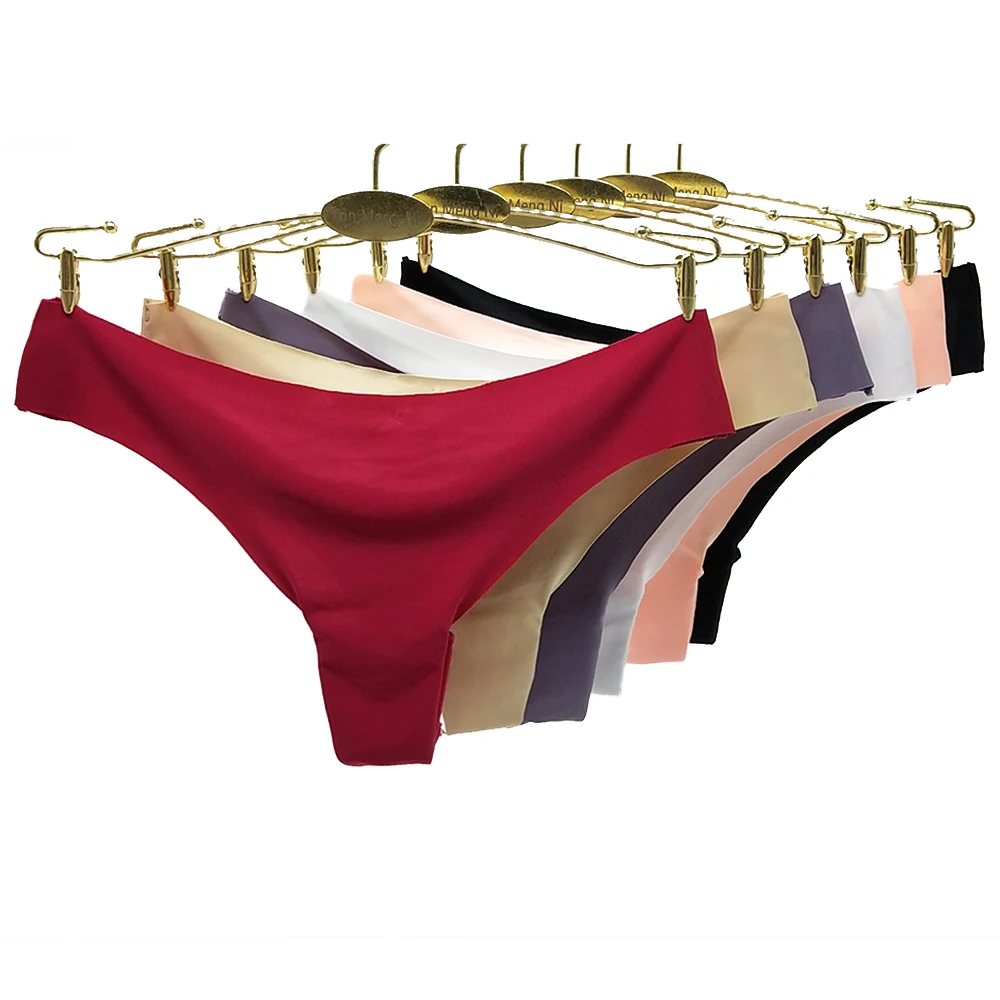 Стринги Бесшовные женские сексуальные трусики цельные стринги нейлоновые Танга