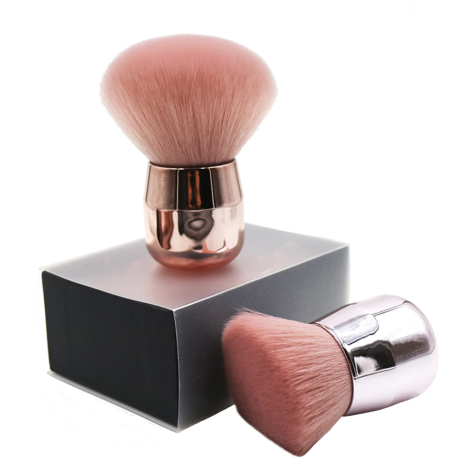 

New mushroom head makeup brush large loose powder brush round head oblique beauty makeup tool
