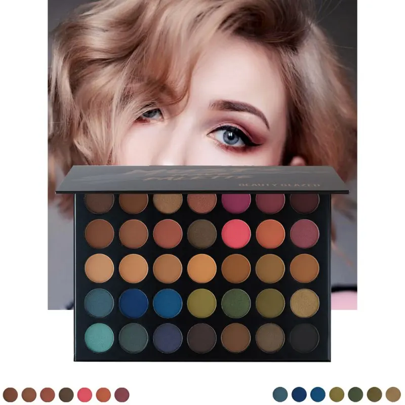 35 Цвет для палитры теней век макияж EyeshadowGlitter алмаз пигмент Новое поступление