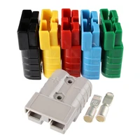 colorful connector charger plug connector series 50a 120a 175a 350a 600v double pole with copper contact handle