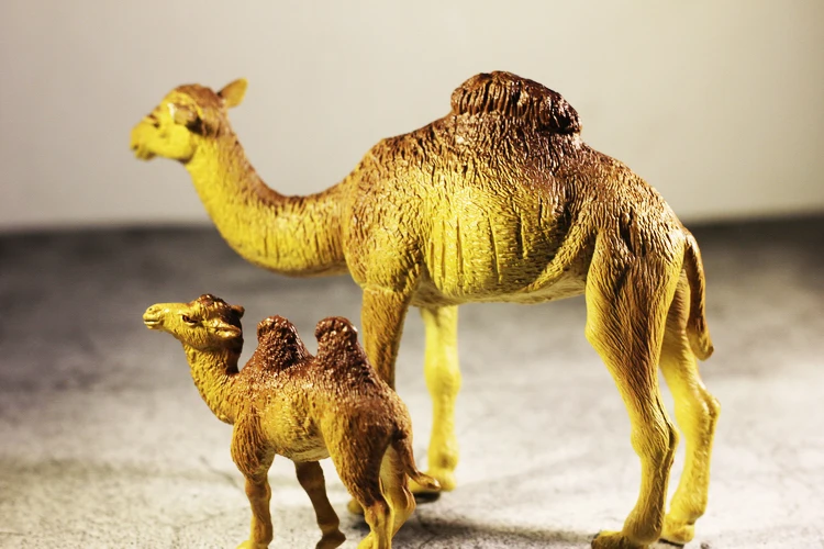 ПВХ фигурка модель игрушка симулятор животного camel 2 шт./компл.|Игровые фигурки и
