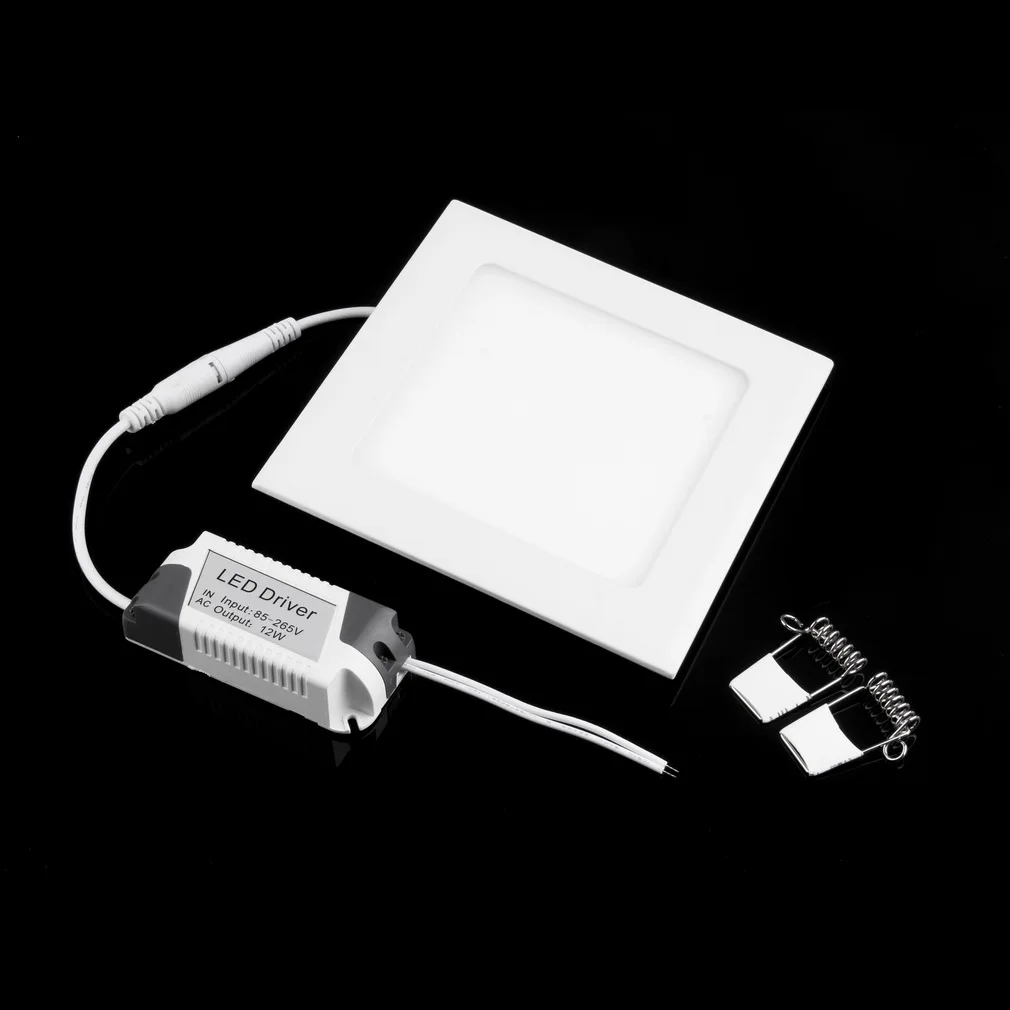 ICOCO Распродажа 12 Вт встраивасветодиодный потолочная панель точесветильник лампа