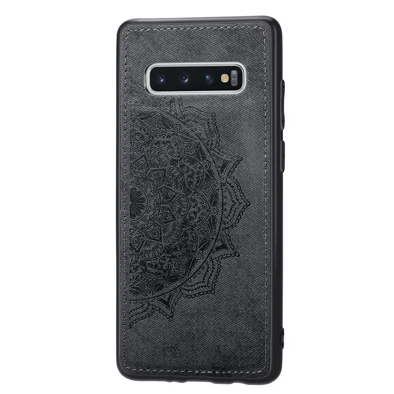 Для SamSung Galaxy S10 чехол тканевый для S 10 Plus S10E Lite G973F G975F G970F G770F TPU чехол|Бамперы| |