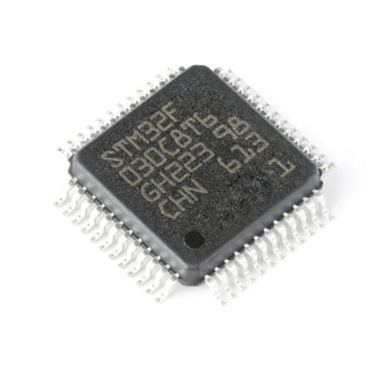 

5PCS/Lot Original STM32F030C8T6 LQFP-48 ARM Cortex-M0 32-bit Microcontroller MCU Flash Memory Chip