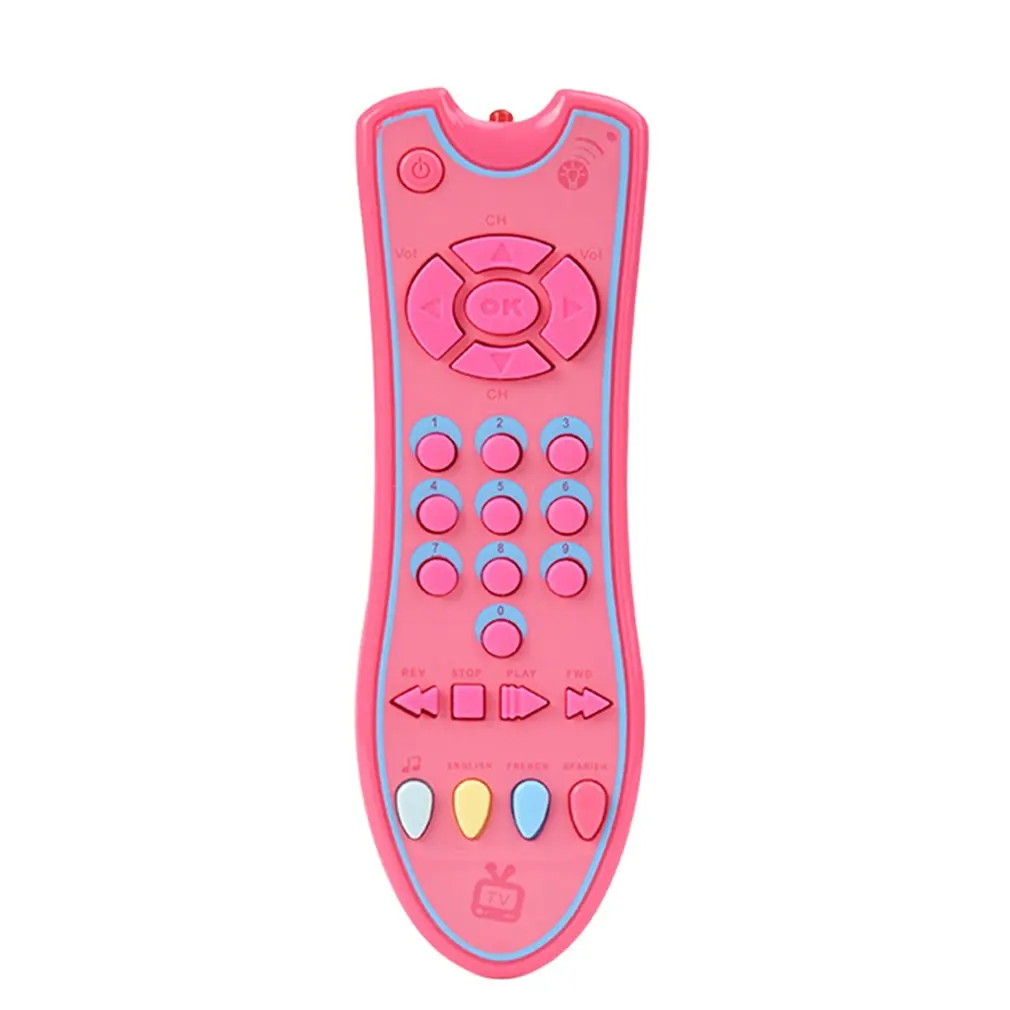 

Infant Tv Remote Control Toy Realistic Lights Musical Learning Toddler Toys Developmental Infant Gifts For Baby Toddler Toy