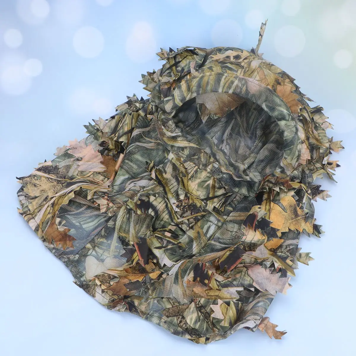 Hunting Headgear Breathable Ourdoor Wind-Resistant Face Mask Camo Leaves Camouflage Accessories Free Size | Спорт и развлечения