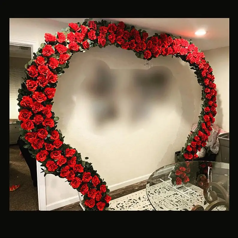 

Свадебная АРКА в форме сердца свадебная АРКА-белая металлическая свадебная АРКА в форме сердца-Свадебный декор-свадебный фон-Свадебная цер...