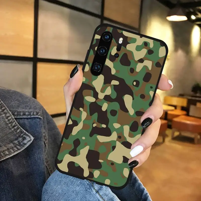 

Camo military Army Phone Case Funda For Huawei P9 P10 P20 P30 Lite 2016 2017 2019 plus pro P smart