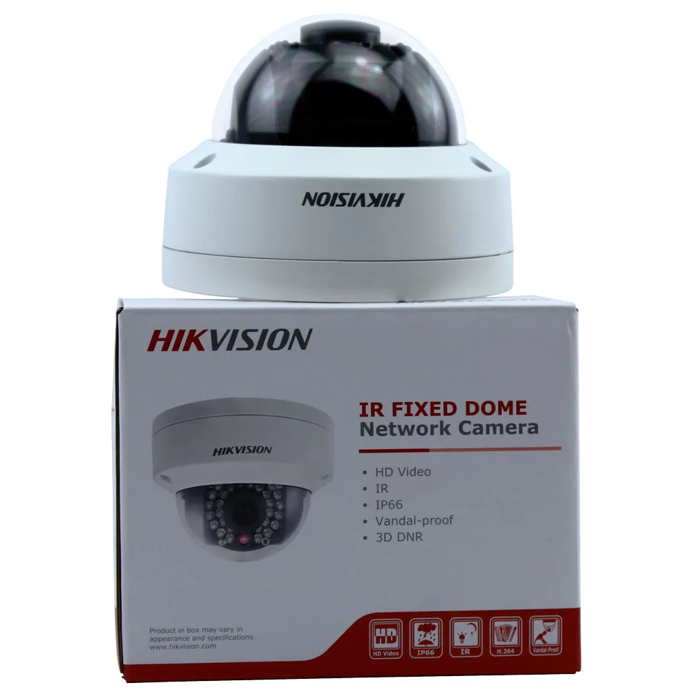 Hikvision английская версия DS-2CD2142FWD-I 4MP IP корпус купольная камера видеонаблюдения 1080P POE безопасности дешевые IPC открытый обновляемый ONVIF