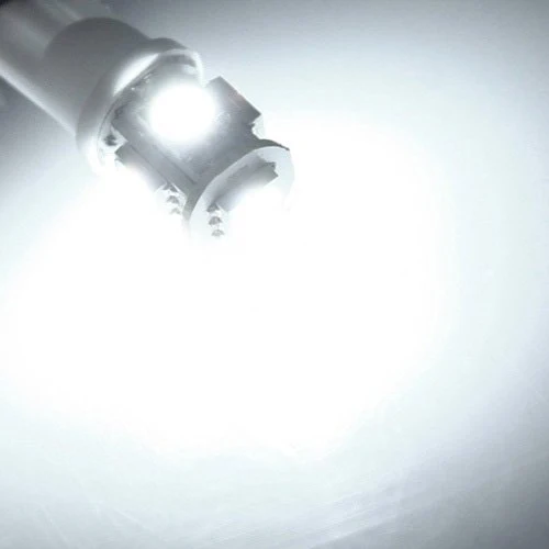 

NEW-10x T10 194 168 W5W 5 SMD 5050 LED Night Light Bulb Lamp Xenon White for Car