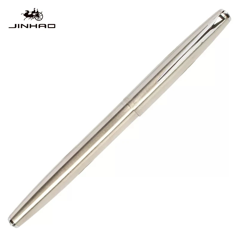 JINHAO 911 Fountain Pen Ink Steel Financial Tip 0.38mm Extremely Fine Calligraphy Nib Stainless Student Office Writing Gift | Канцтовары