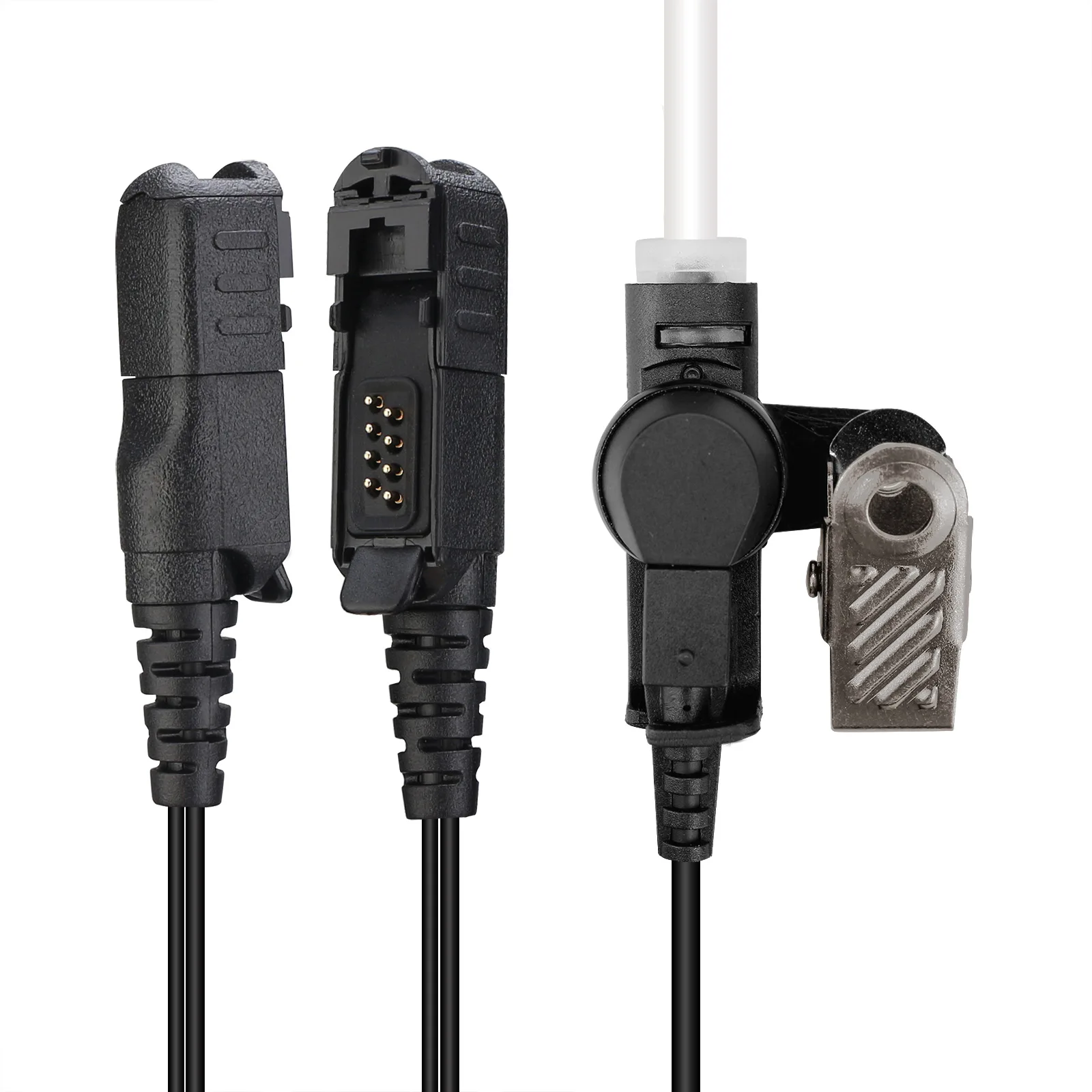 Retevis Walkie Talkie наушник с PTT/MIC акустическая Воздушная трубка для Motorola P6600 P6620 XPR3300 XPR3500