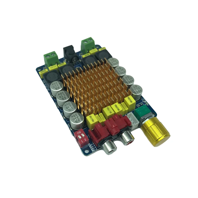 

TDA7498 Power Amplifier Board High Power Digital Power Amplifier Board 2X100W Two-channel Stereo Audio Amplifier Board