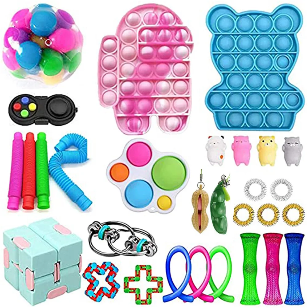 

Vent decompression toy set 24-piece woven net