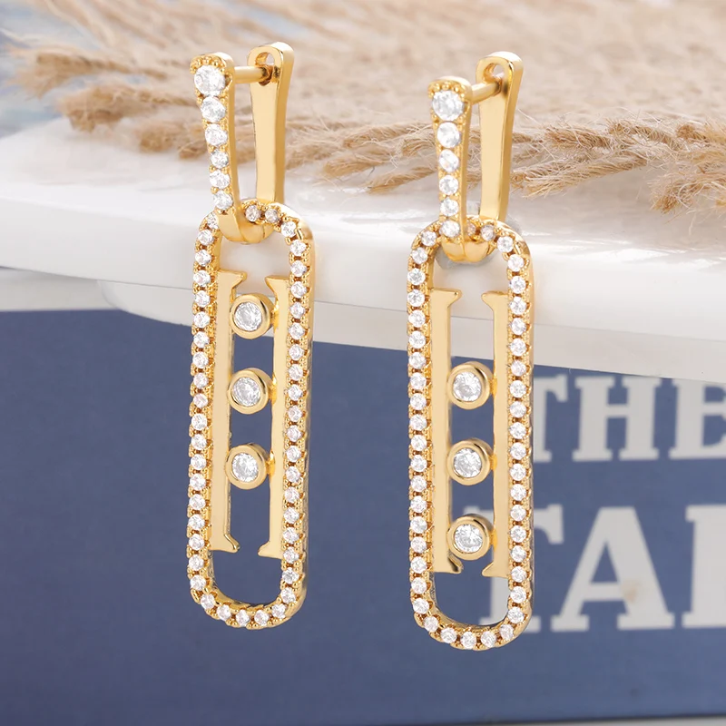 

Love Jewelry For Earrings Women Classic Arab Jewelry Shiny Silver Color Gold Letter Earring Best Friend Gifts Collier Femme