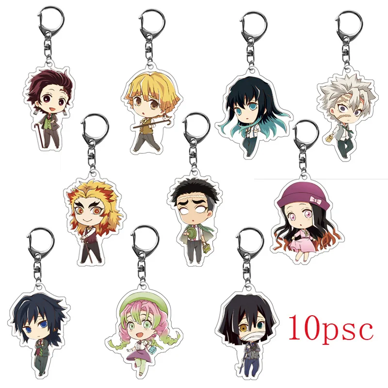

Anime Bungou Stray Dogs Atsushi Acrylic Keychain 6 Styles Pendant Key Rings