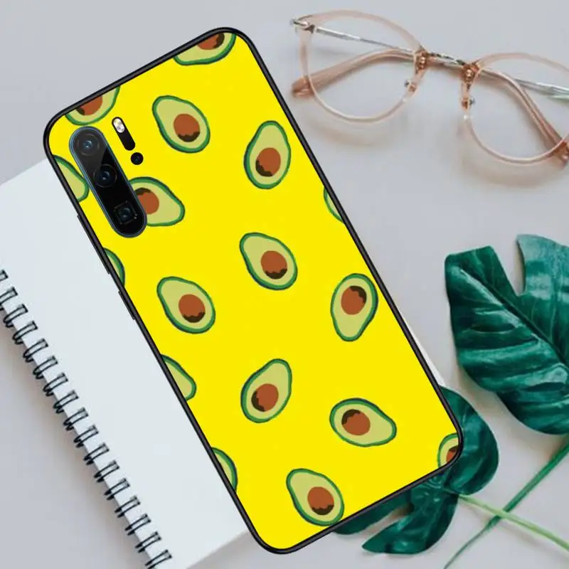 

Cute cartoon fruit avocado Phone Cases For Huawei honor Mate P 10 20 30 40 Pro 10i 9 10 20 8 x Lite funda coque