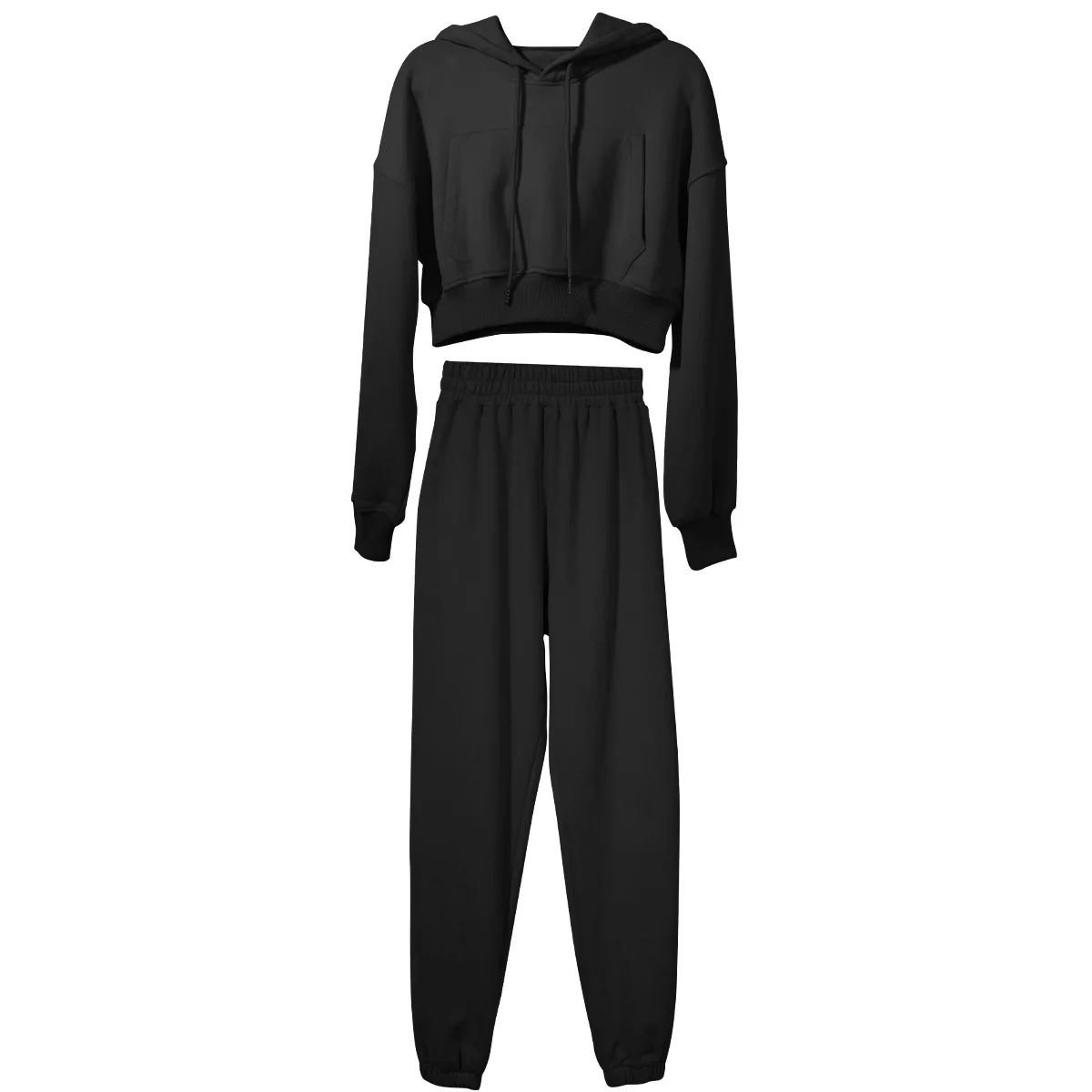 

Fashion Women Two Piece Set Yoga Outfits Autumn Women's Tracksuit Oversized Hoodie and Pants Casual Sport Suit 2 Piece Gym Set