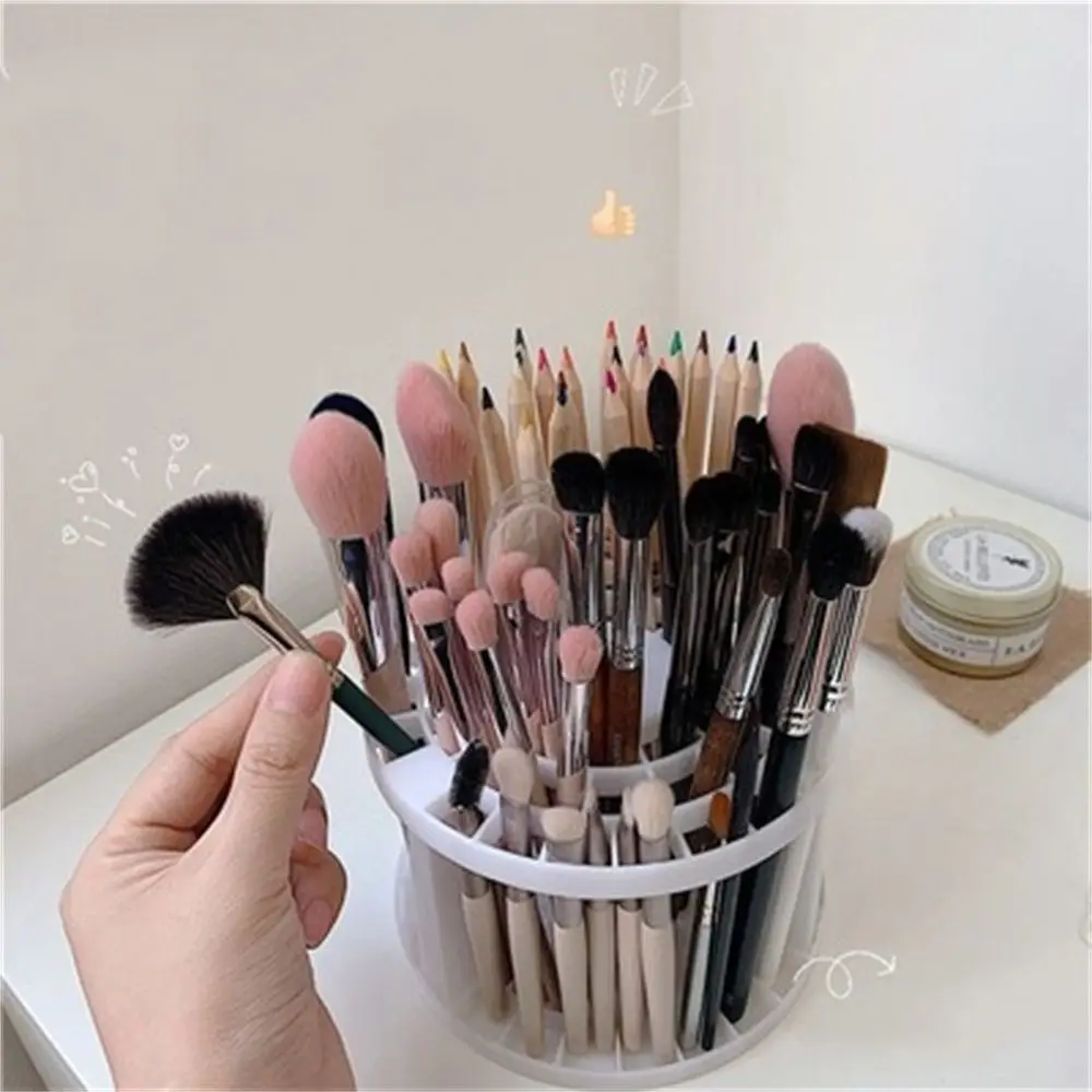 Многофункциональный вместительный держатель для косметических кистей