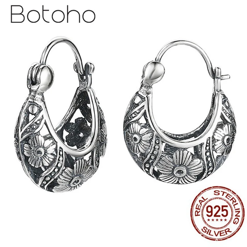 Женские серьги гвоздики из серебра 925 пробы в виде цветка|Серьги-гвоздики| |